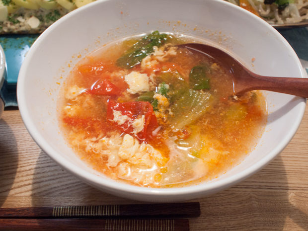 中華トマトスープ