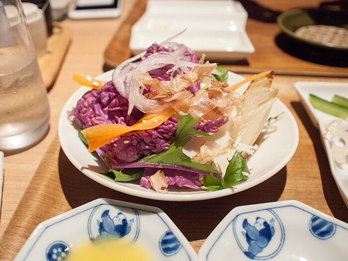 箱根はなをり　夕食ブッフェのサラダ