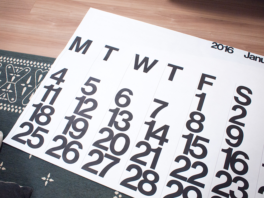 Stendig Calendar