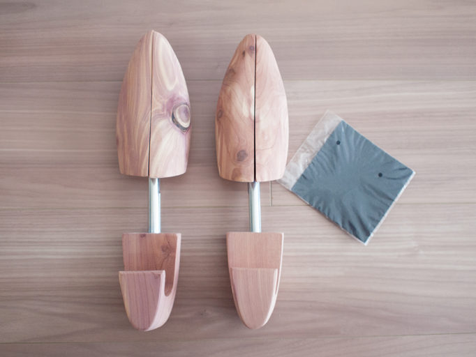 木製シューキーパー　