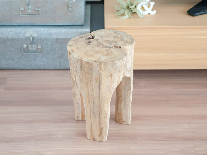 ANTRY Rustic Wood ログスツール jayamuktimandiri.com